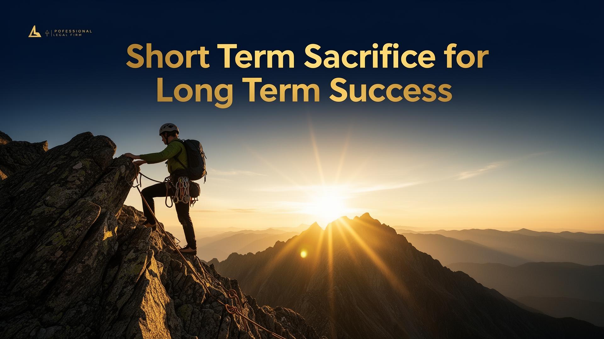 Short-Term Sacrifice, Long-Term Success: Strategic Decisions for Startups - Startups legal advice from Jacobs Counsel LLC