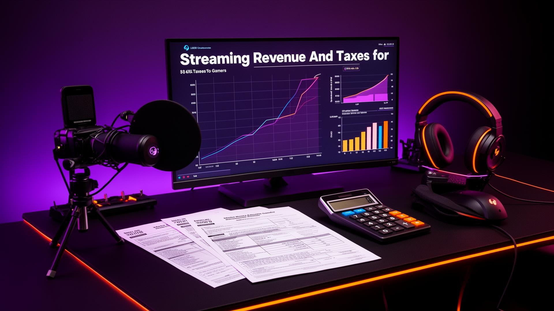 Streaming Revenue and Tax Implications for Gamers - Gaming legal advice from Jacobs Counsel LLC