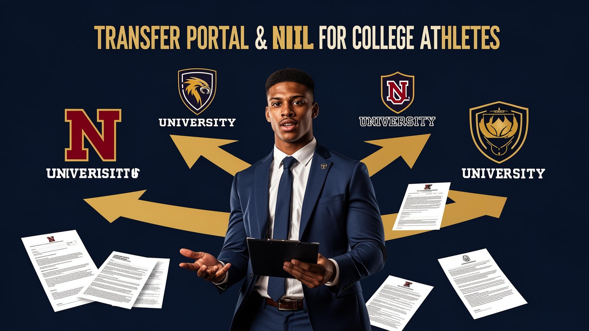 Transfer Portal & NIL: Legal Considerations for College Athletes - Athletes legal advice from Jacobs Counsel LLC